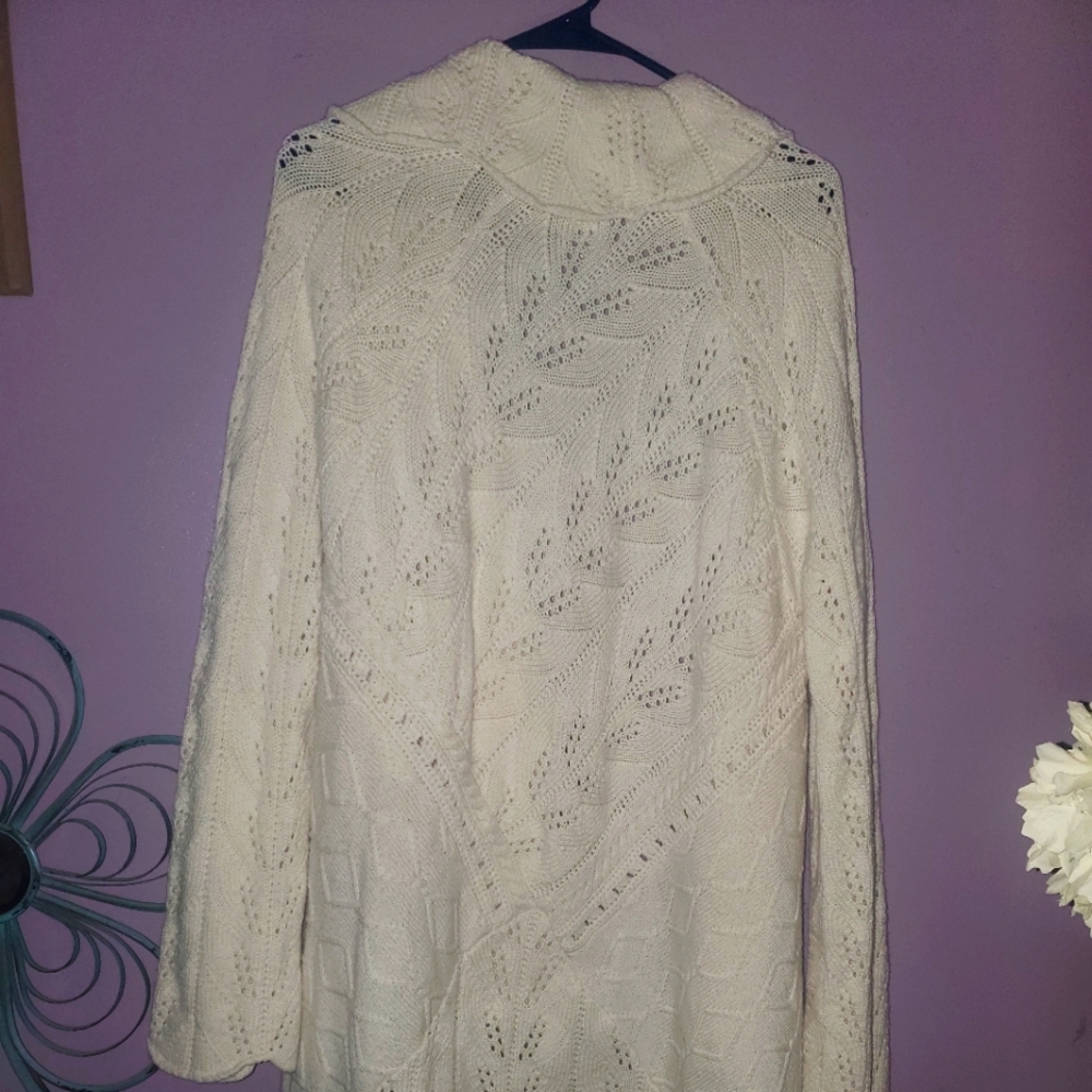 Nine west Cream colored cardigan.